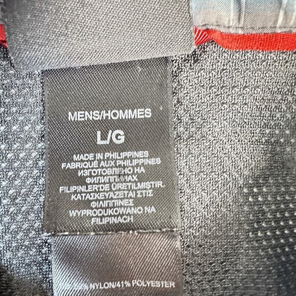 The North Face‎ Shirt Mens Large Gray Plaid Short Sleeve Button Up Casual Adult - Picture 7 of 9